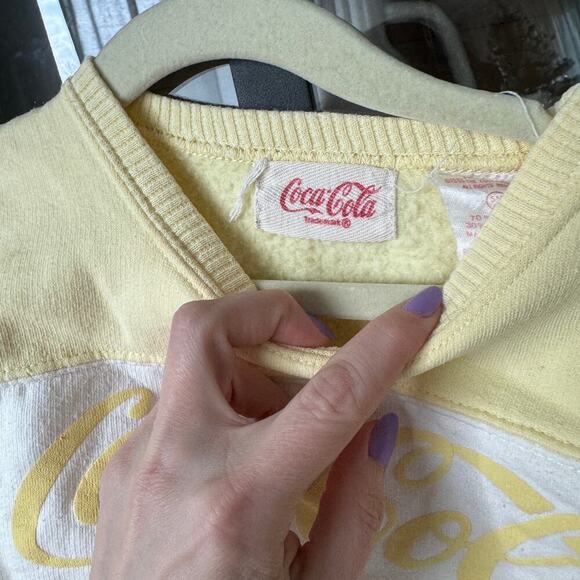 1986 Vintage Coca Cola toddler sweater sweatshirt pullover crewneck unisex - Picture 3 of 8